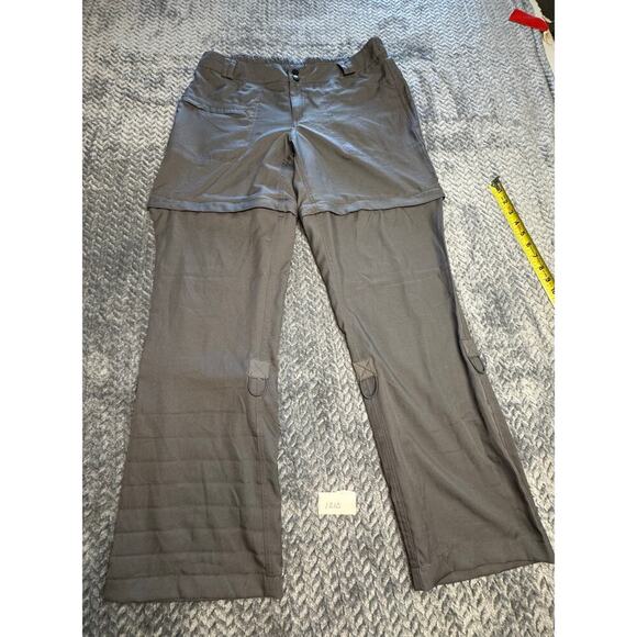 Magellan Outdoors Convertible Pants Womens Size L Grey Hiking Polyester Shorts - Picture 1 of 5